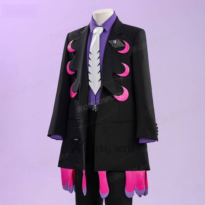 Party Games Christmas - Anime Corbeau Cosplay Costume Coat Pant
