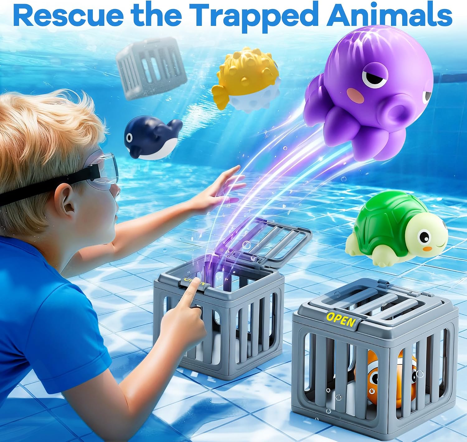 Party Games Kids And Adults - Altrek Store Funscape Kids Pool Diving