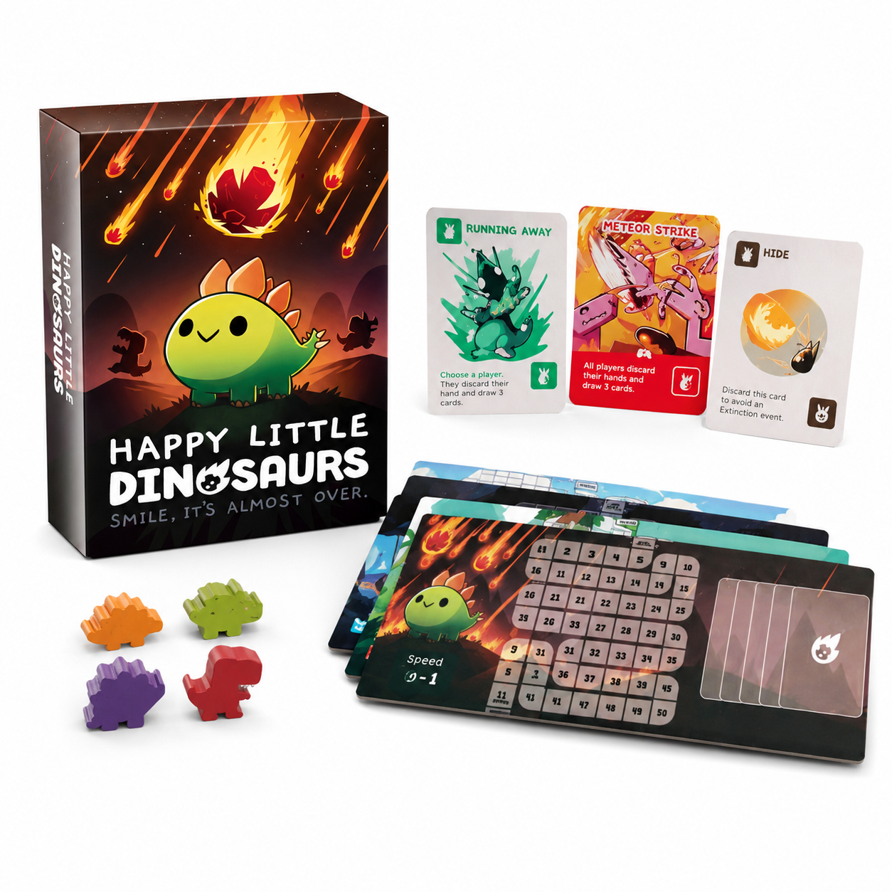 Party Games Kids And Adults - Happy Little Dinosaurs Cute Survival Strategy
