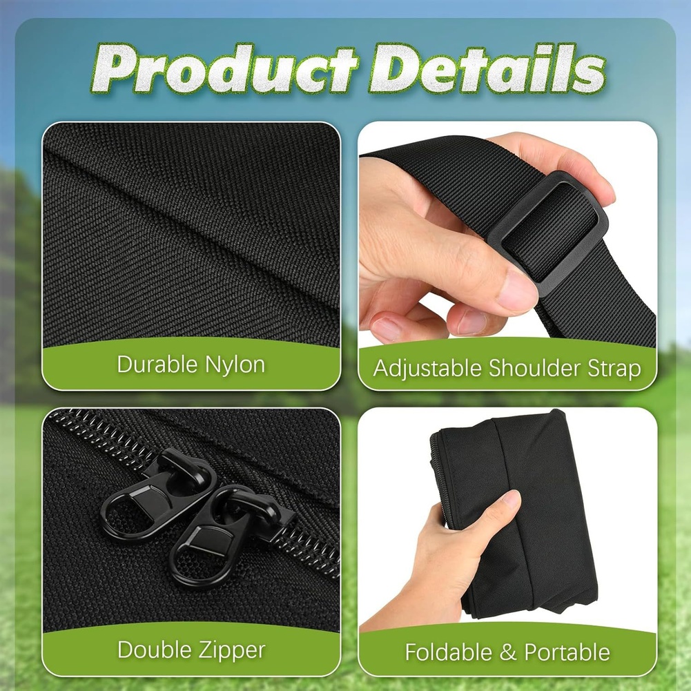 Ladder Toss Set - 1 Piece Black 600D Nylon Carry