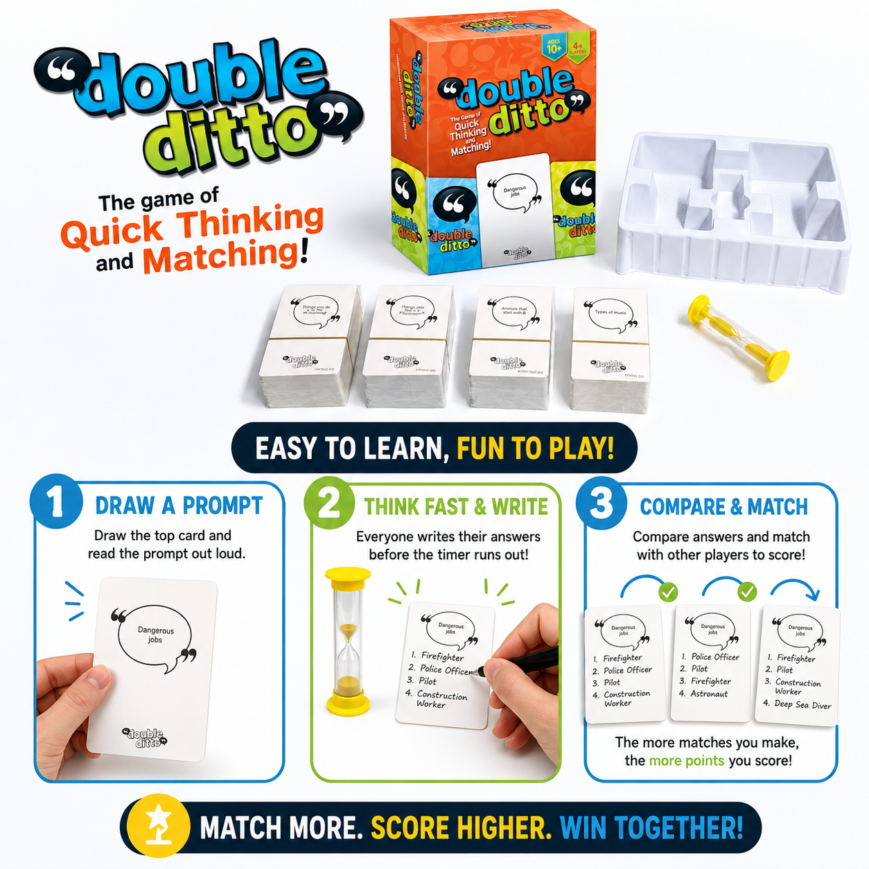 Quick Thinking Matching Party  – Quick Games Party recenzja i cena