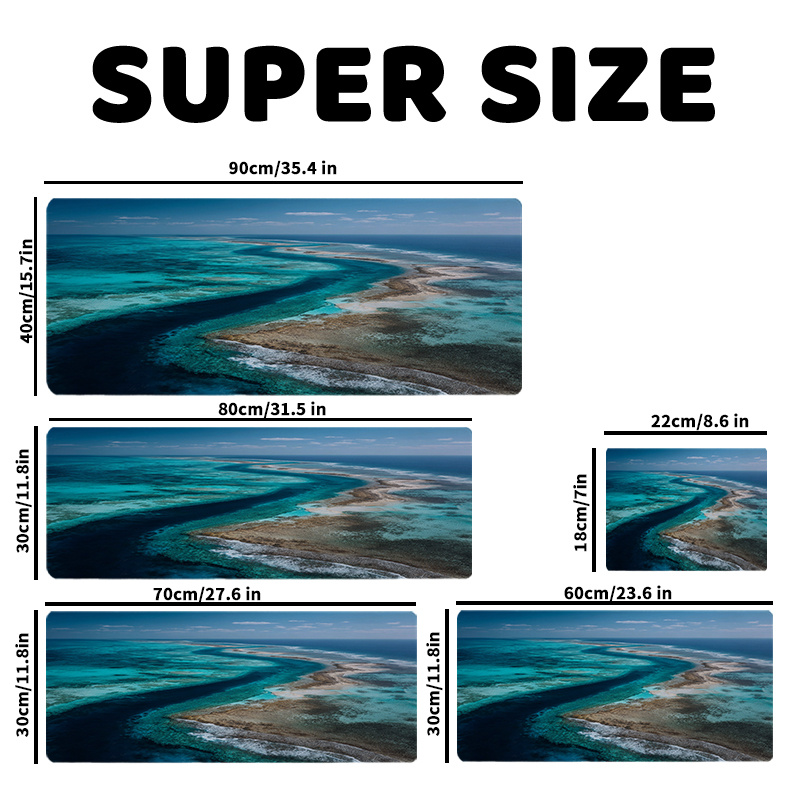 Large Custom Mouse pad 22x18-9 – Party Games Graduation recenzja i cena