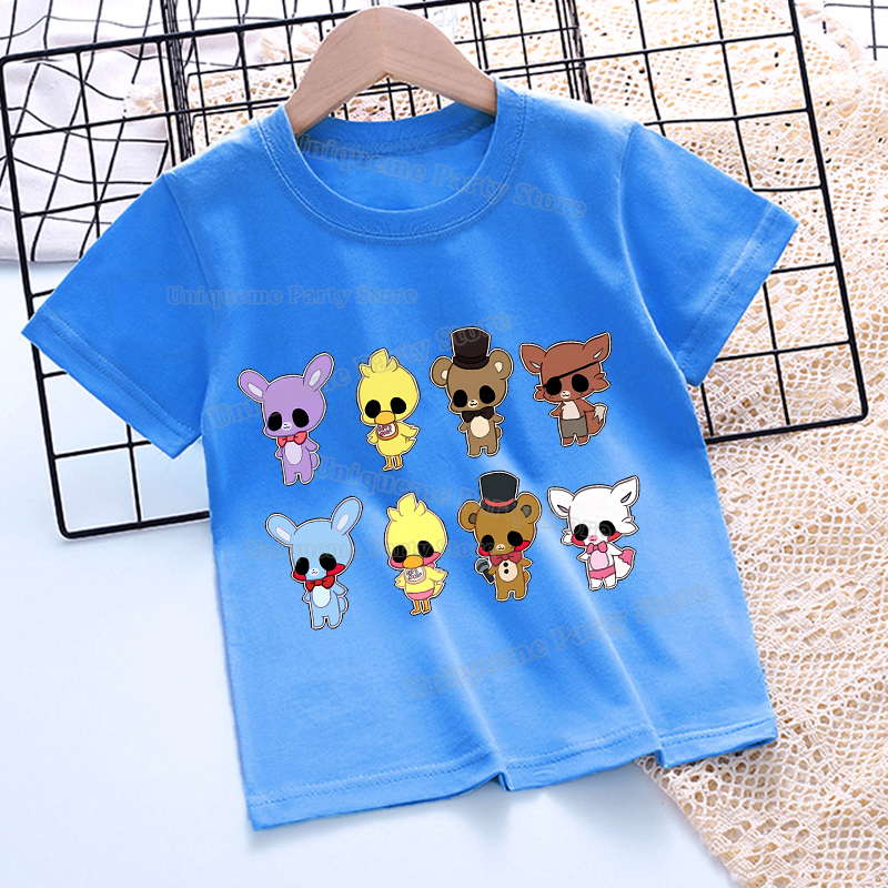 Five Night At Freddys T Shirt  – Party Games At Christmas recenzja i cena