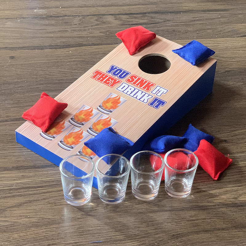 1 Set Wooden Throwing Game Boa – Party Games Kids And Adults recenzja i cena