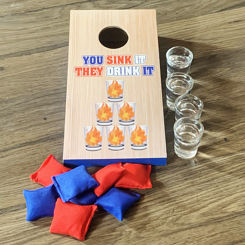 1 Set Wooden Throwing Game Boa – Party Games Kids And Adults recenzja i cena