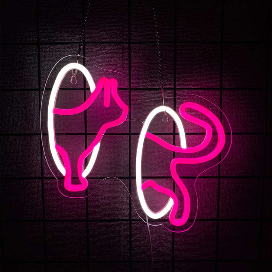 Cat Series Neon Sign For Wall  – Party Games Shop recenzja i cena