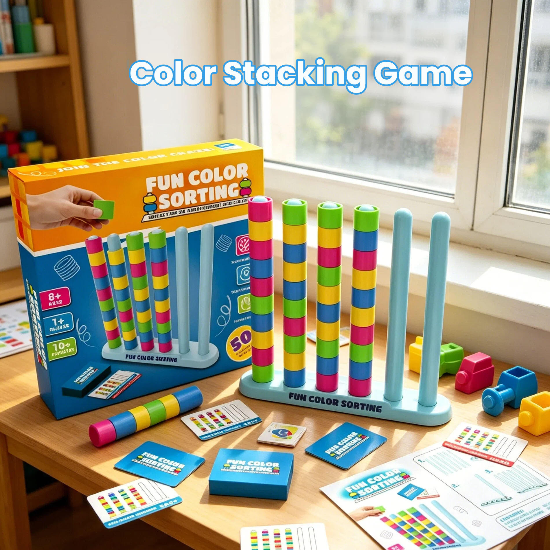 Color Stack Challenge Game-Fas – Quick Games Party recenzja i cena