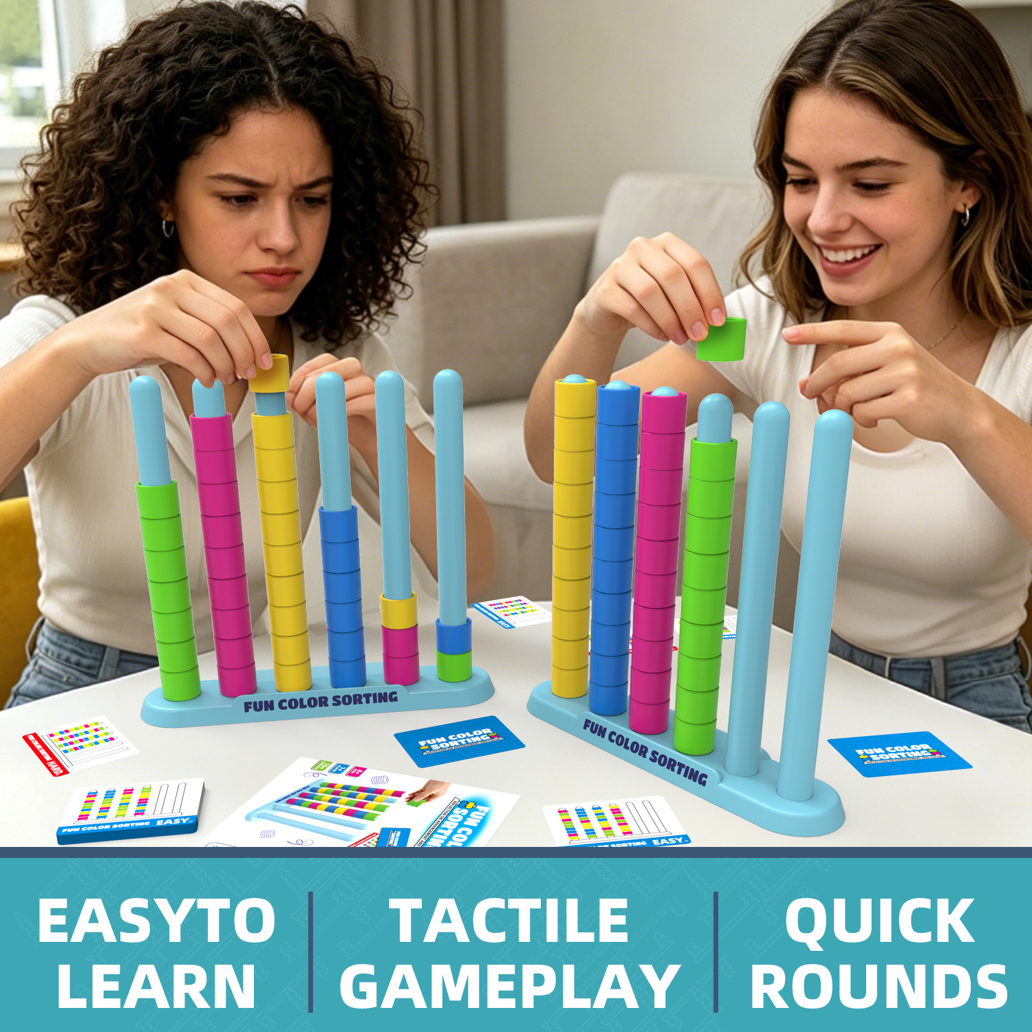 Color Stack Challenge Game-Fas – Quick Games Party recenzja i cena