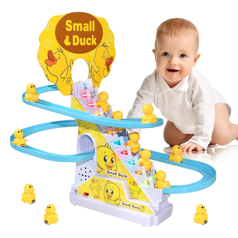 Automatic Climbing Duck Track  – Ladder Toss Set recenzja i cena