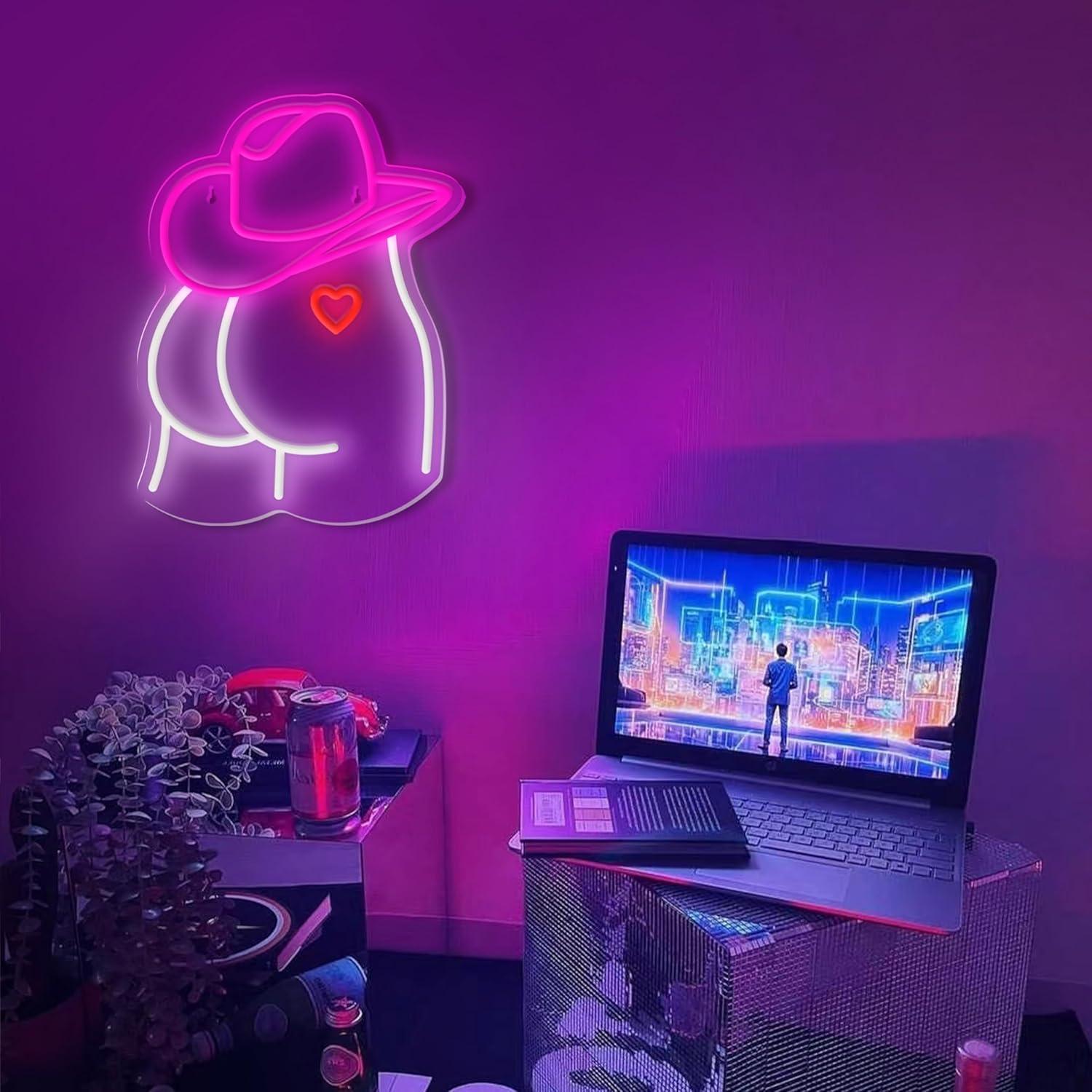 Cowgirl Neon Sign Dimmable LED – Party Games Christmas recenzja i cena