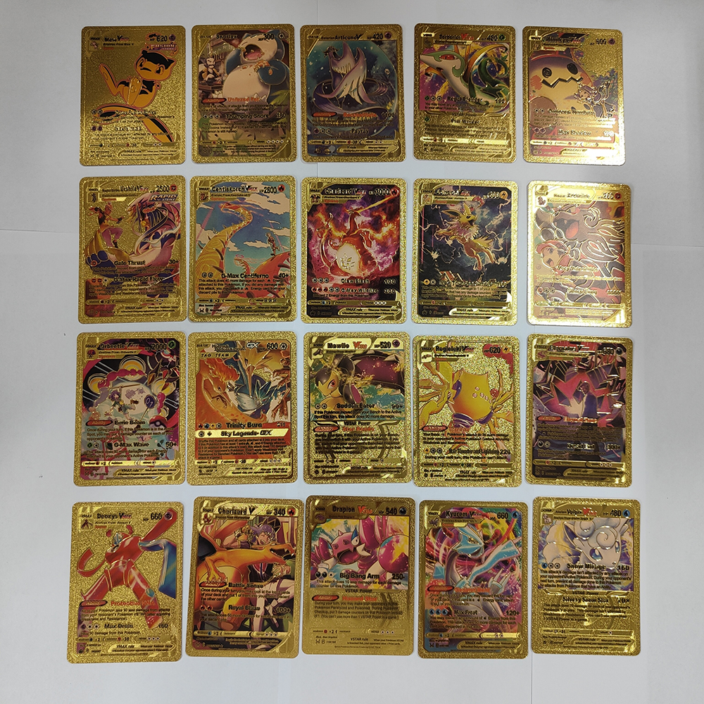 55PCS Pokemon Cards Vmax GX Go – Party Games Cards recenzja i cena