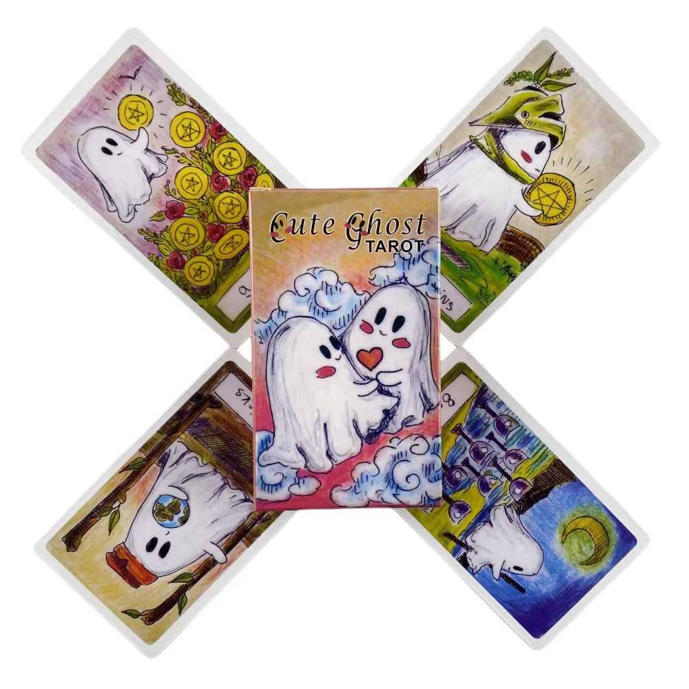 Cute Ghost Tarot Deck Toy Set  – Party Games Group recenzja i cena