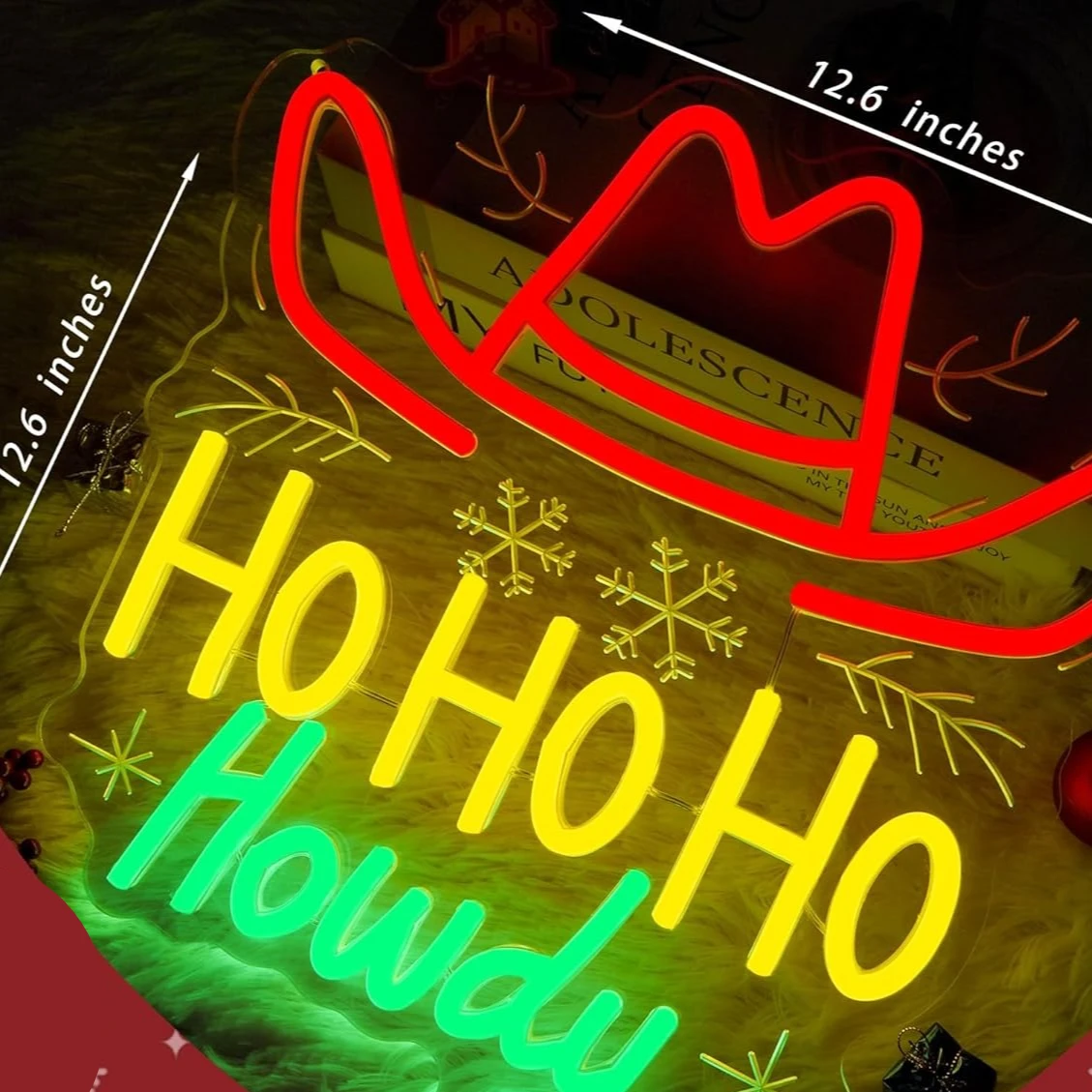 Christmas Neon Sign Ho Ho Ho H – Party Games Shop recenzja i cena
