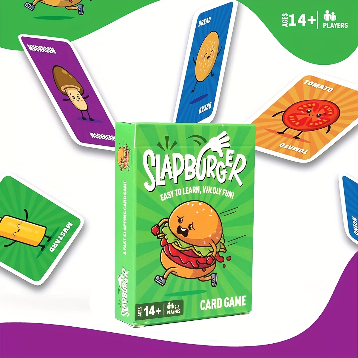 Slapburger Card Game – Fast-Pa – Quick Games Party recenzja i cena