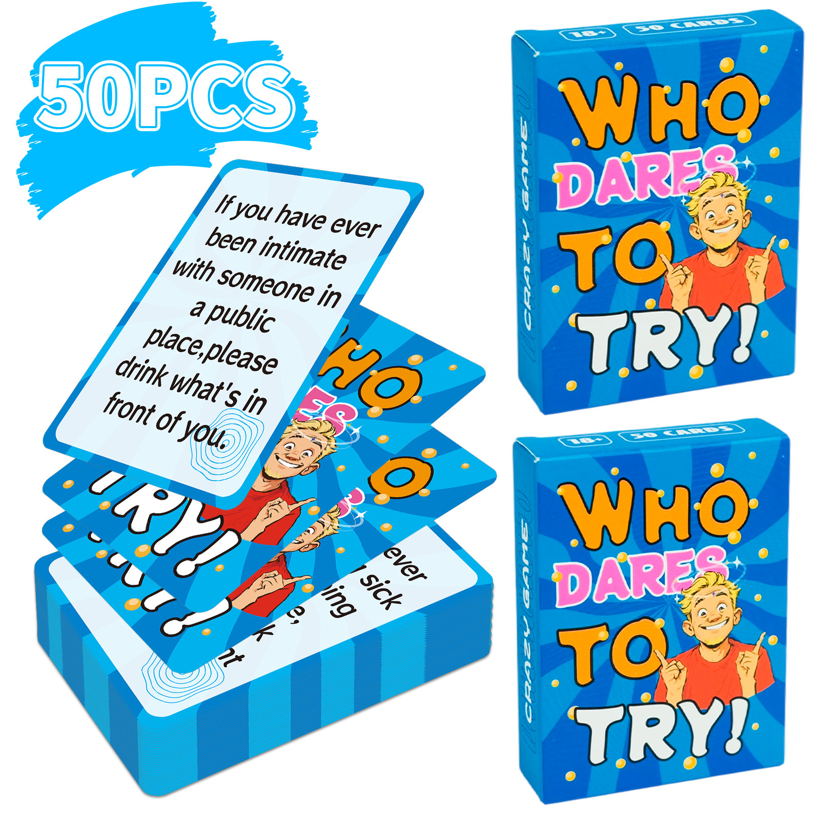 50PCS English Drinking Game Ca – Party Games Cards recenzja i cena