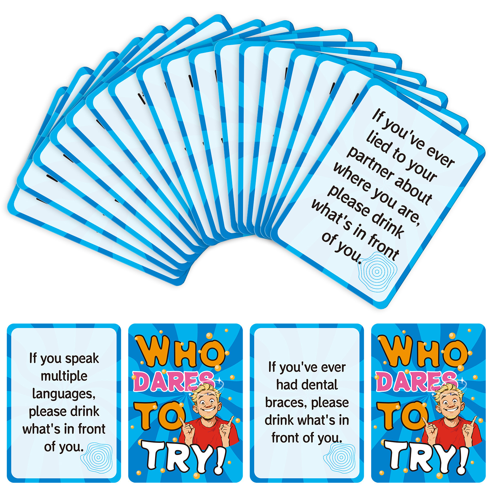 50PCS English Drinking Game Ca – Party Games Cards recenzja i cena