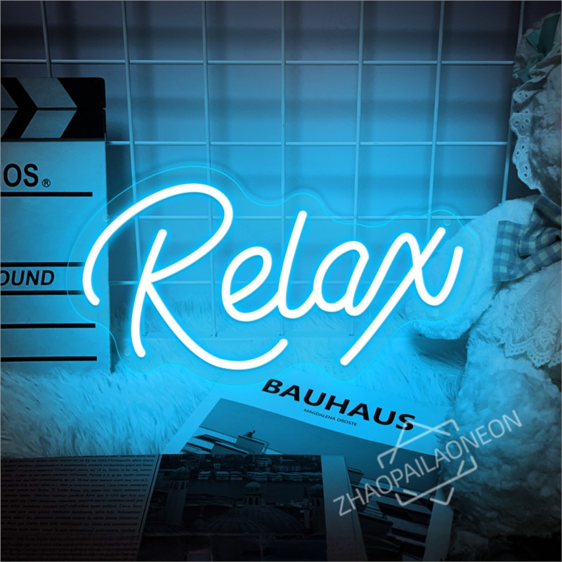 Relax  LED Neon Signs Massage  – Party Games Shop recenzja i cena