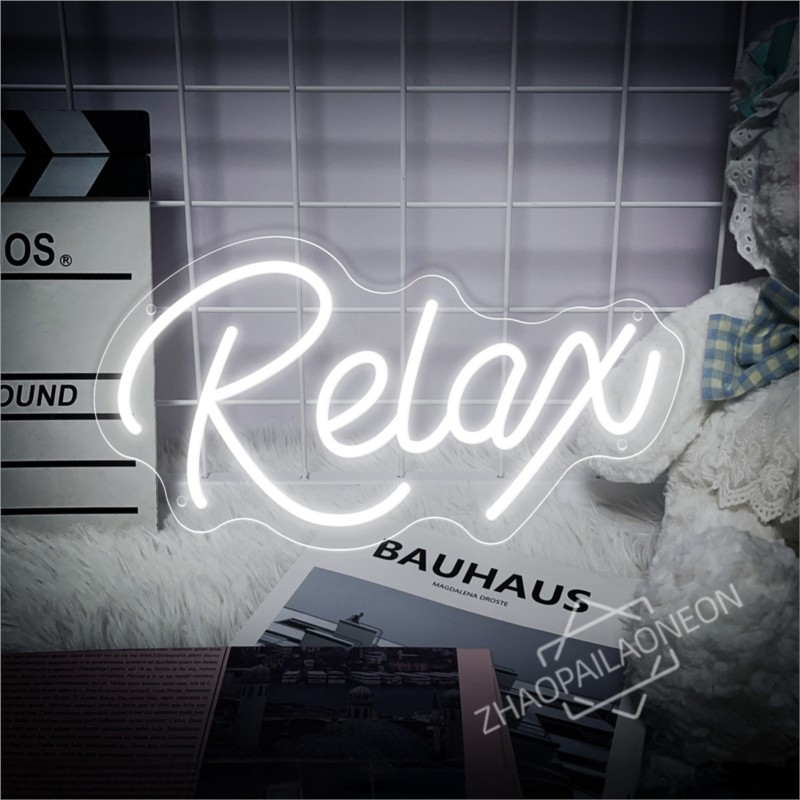 Relax  LED Neon Signs Massage  – Party Games Shop recenzja i cena