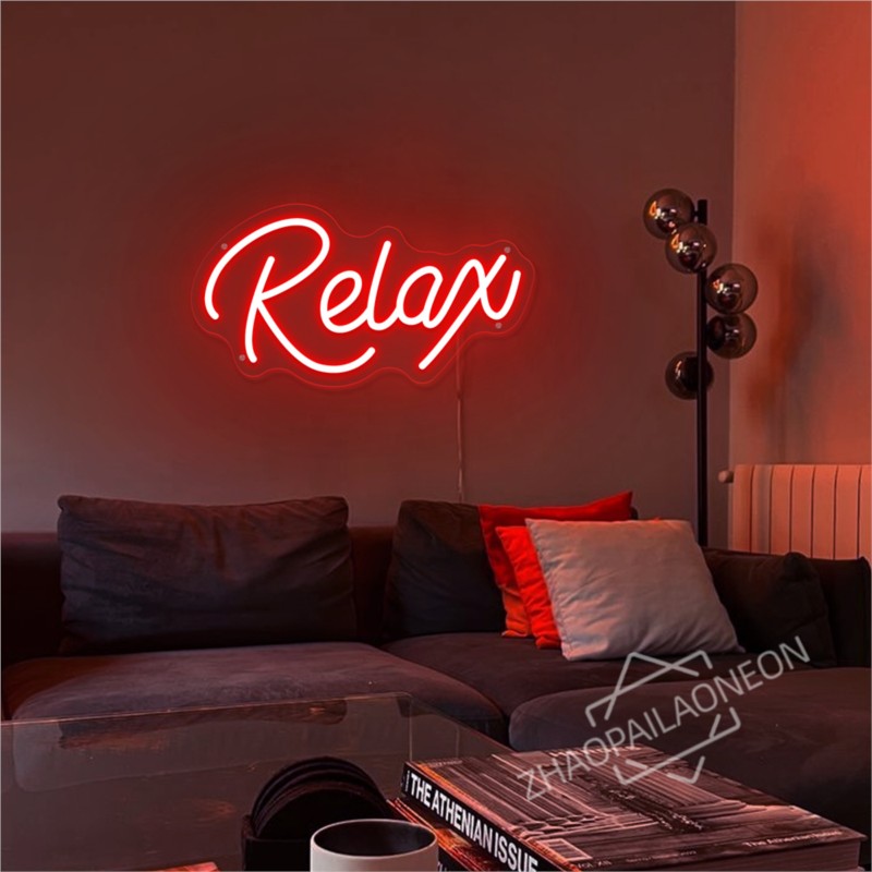 Relax  LED Neon Signs Massage  – Party Games Shop recenzja i cena