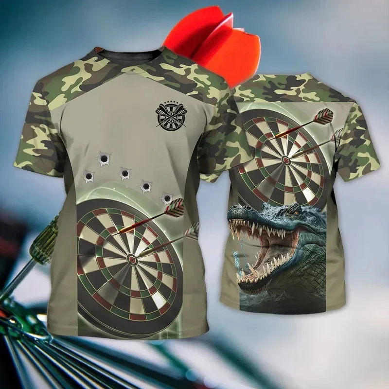 Darts Roulette T-shirt Men's B – Quick Games Party recenzja i cena