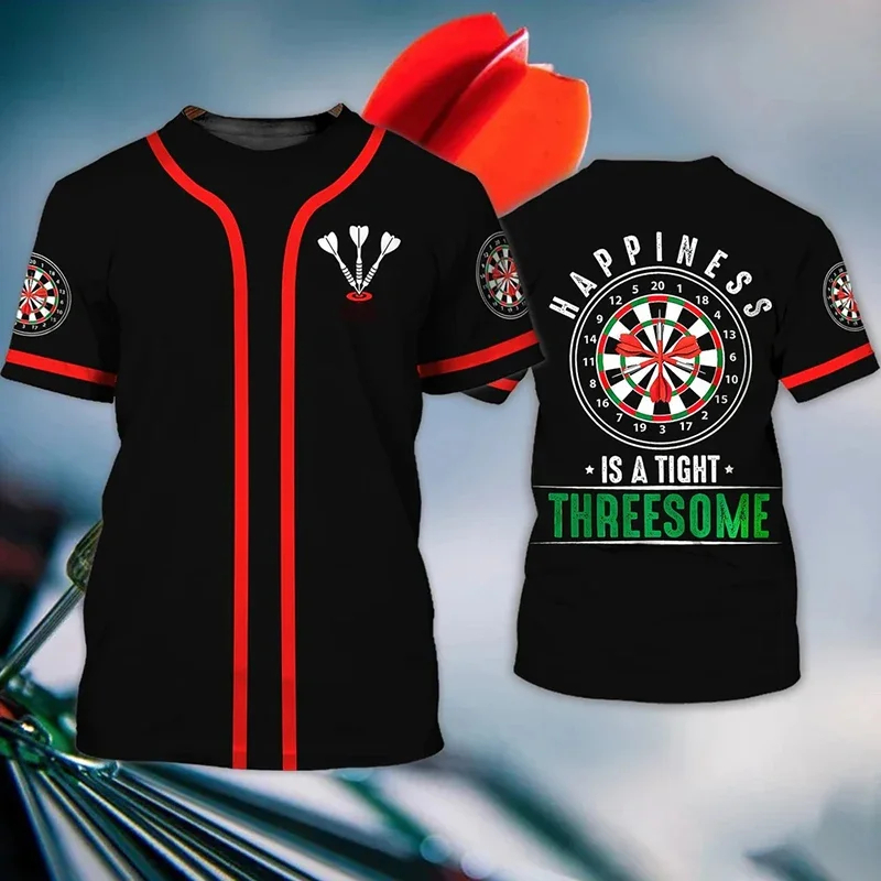 Darts Roulette T-shirt Men's B – Quick Games Party recenzja i cena