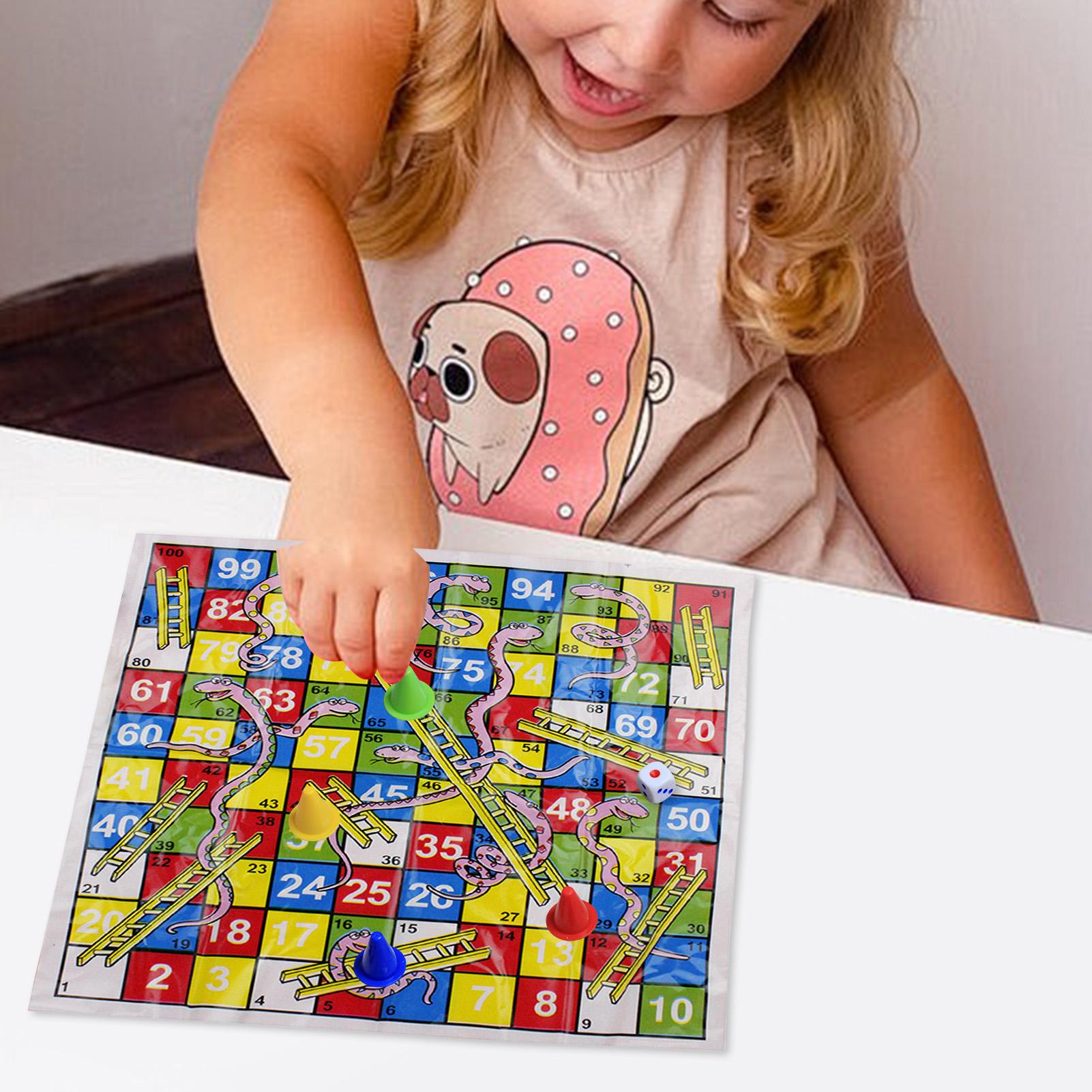 Mini Snakes and Ladders Board  – Party Games Kids And Adults recenzja i cena