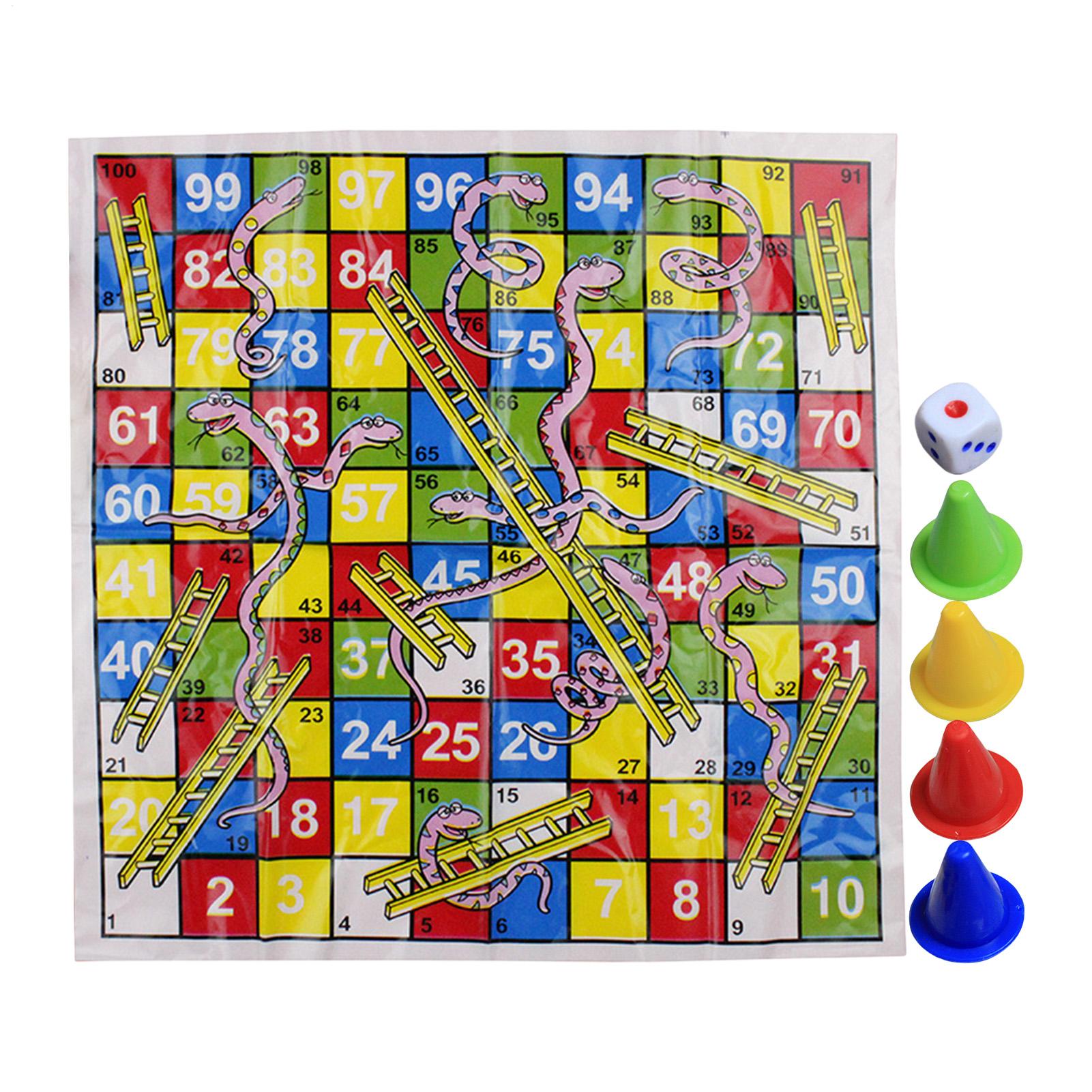 Mini Snakes and Ladders Board  – Party Games Kids And Adults recenzja i cena