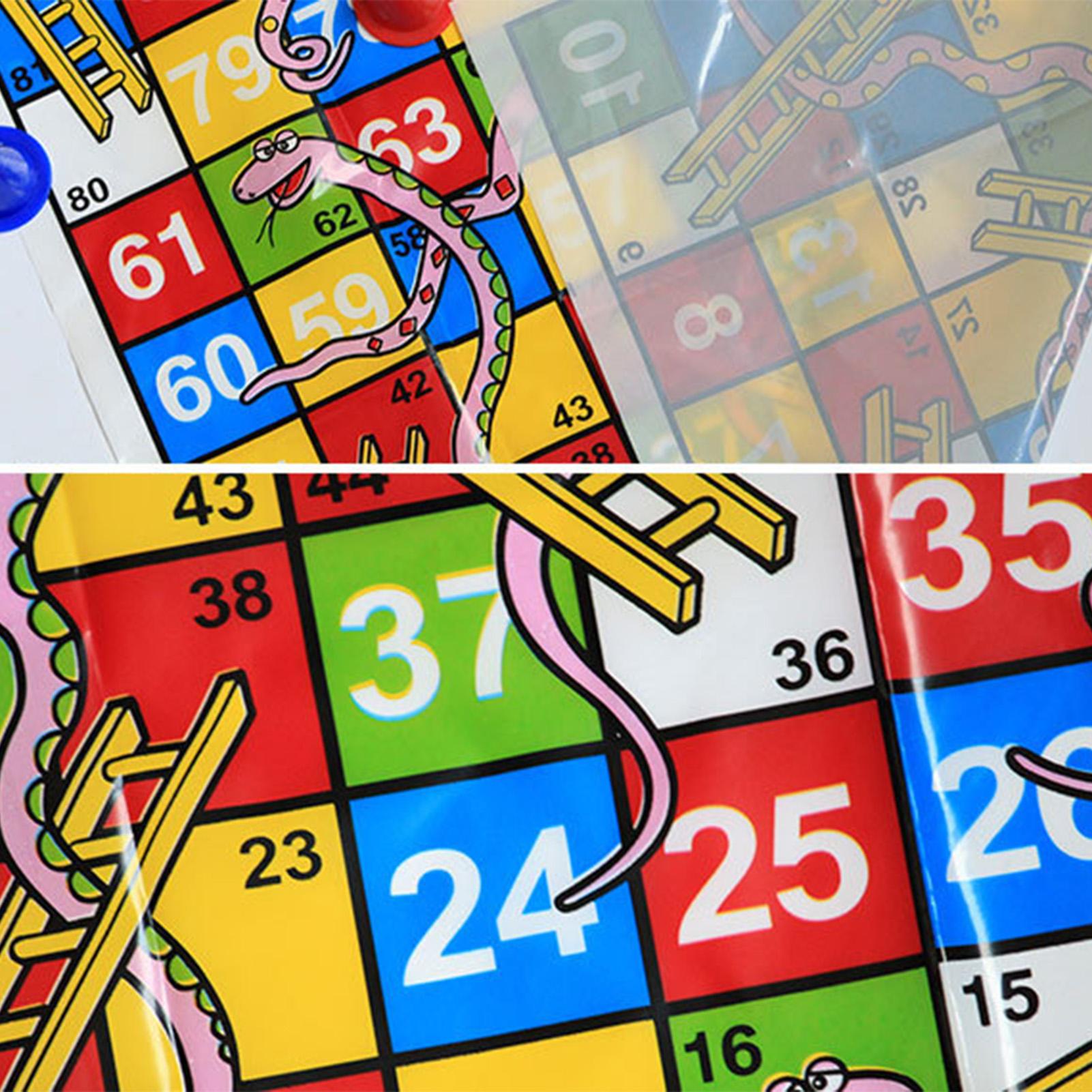 Mini Snakes and Ladders Board  – Party Games Kids And Adults recenzja i cena