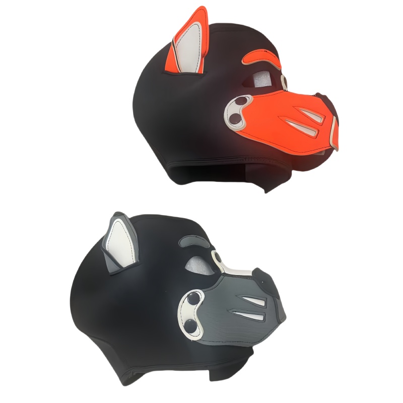 Erotic Colorful Dog Hood Mask  – Party Games Shop recenzja i cena