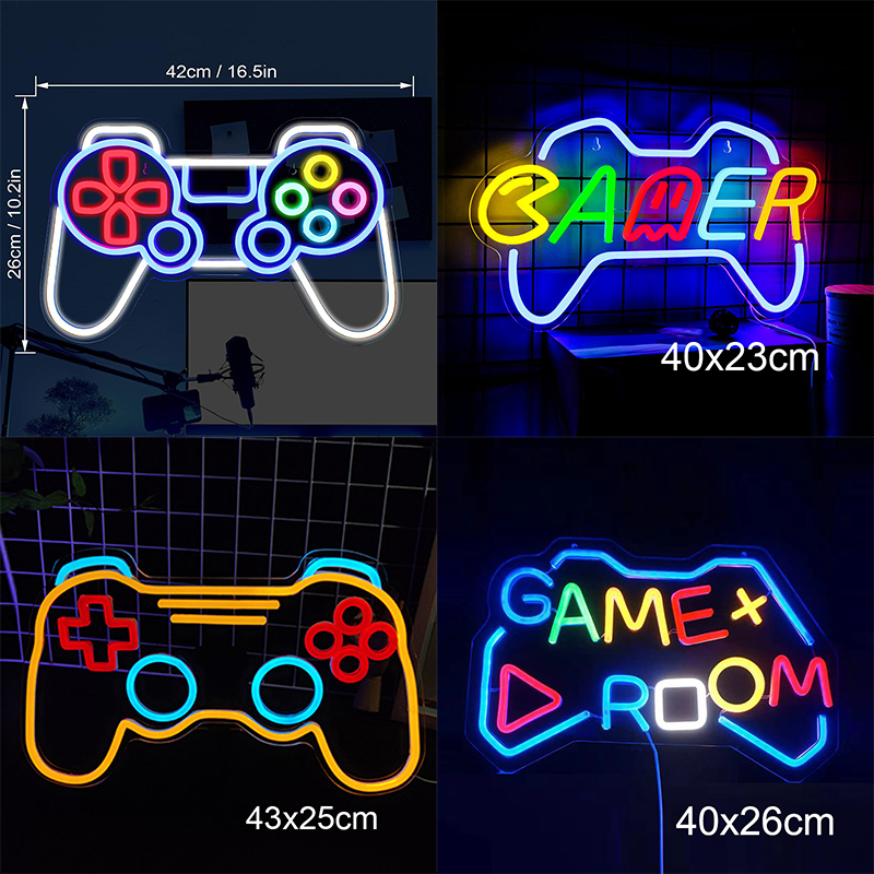 Game Led Neon Sign Light Custo – Party Games Shop recenzja i cena
