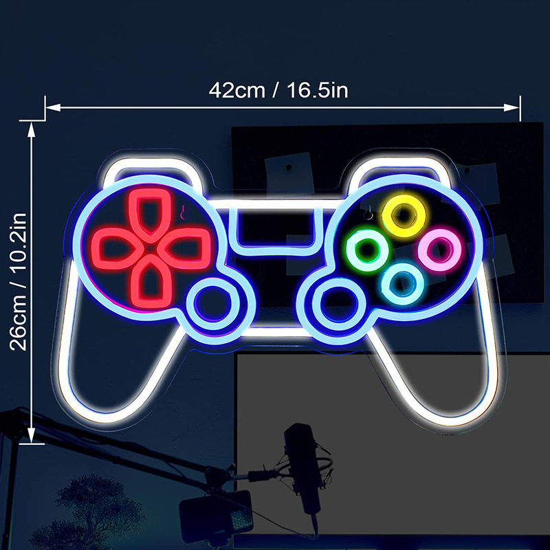 Game Led Neon Sign Light Custo – Party Games Shop recenzja i cena