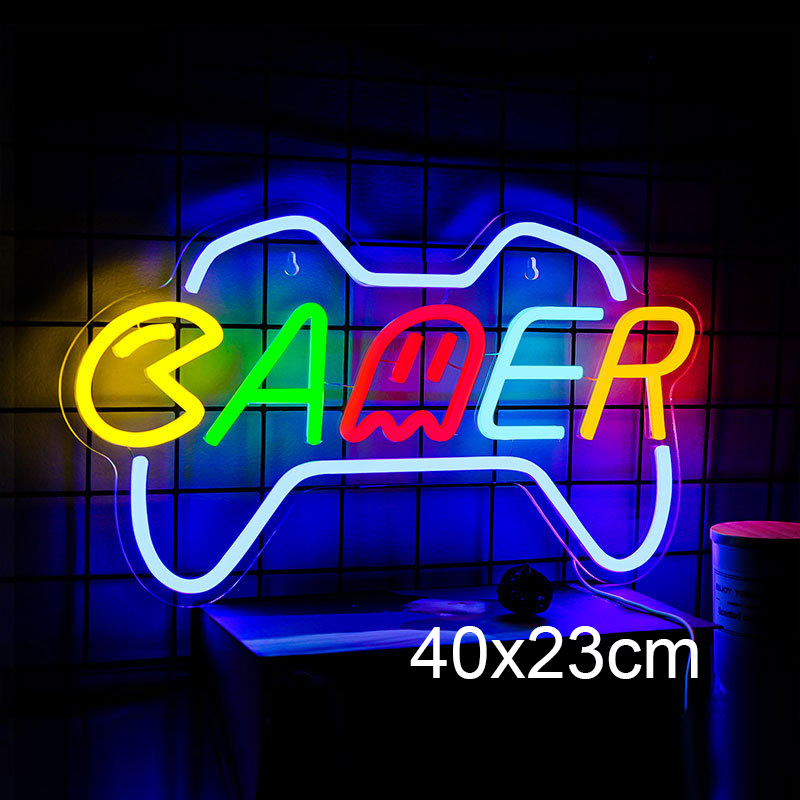 Game Led Neon Sign Light Custo – Party Games Shop recenzja i cena