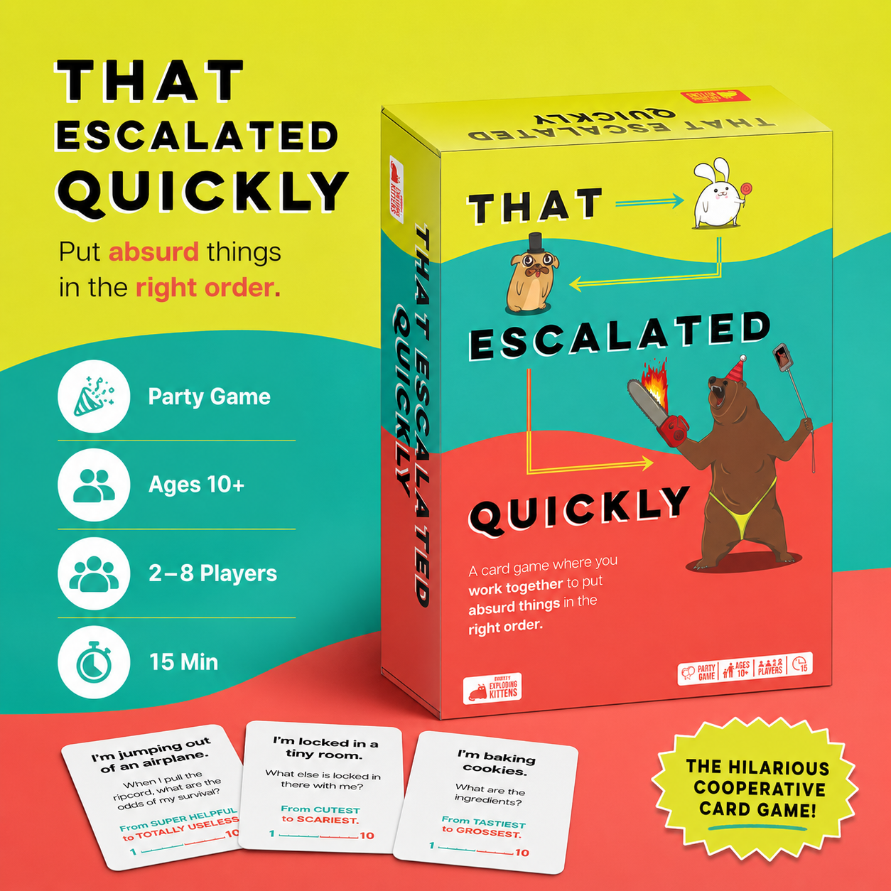 That Escalated Quickly Card Ga – Quick Games Party recenzja i cena
