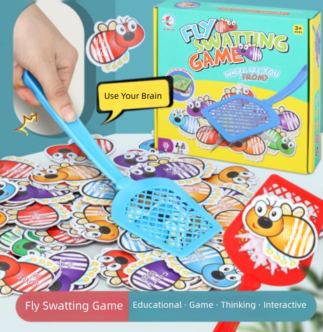 Fly Swatter Game for Kids Educ – Quick Games Party recenzja i cena