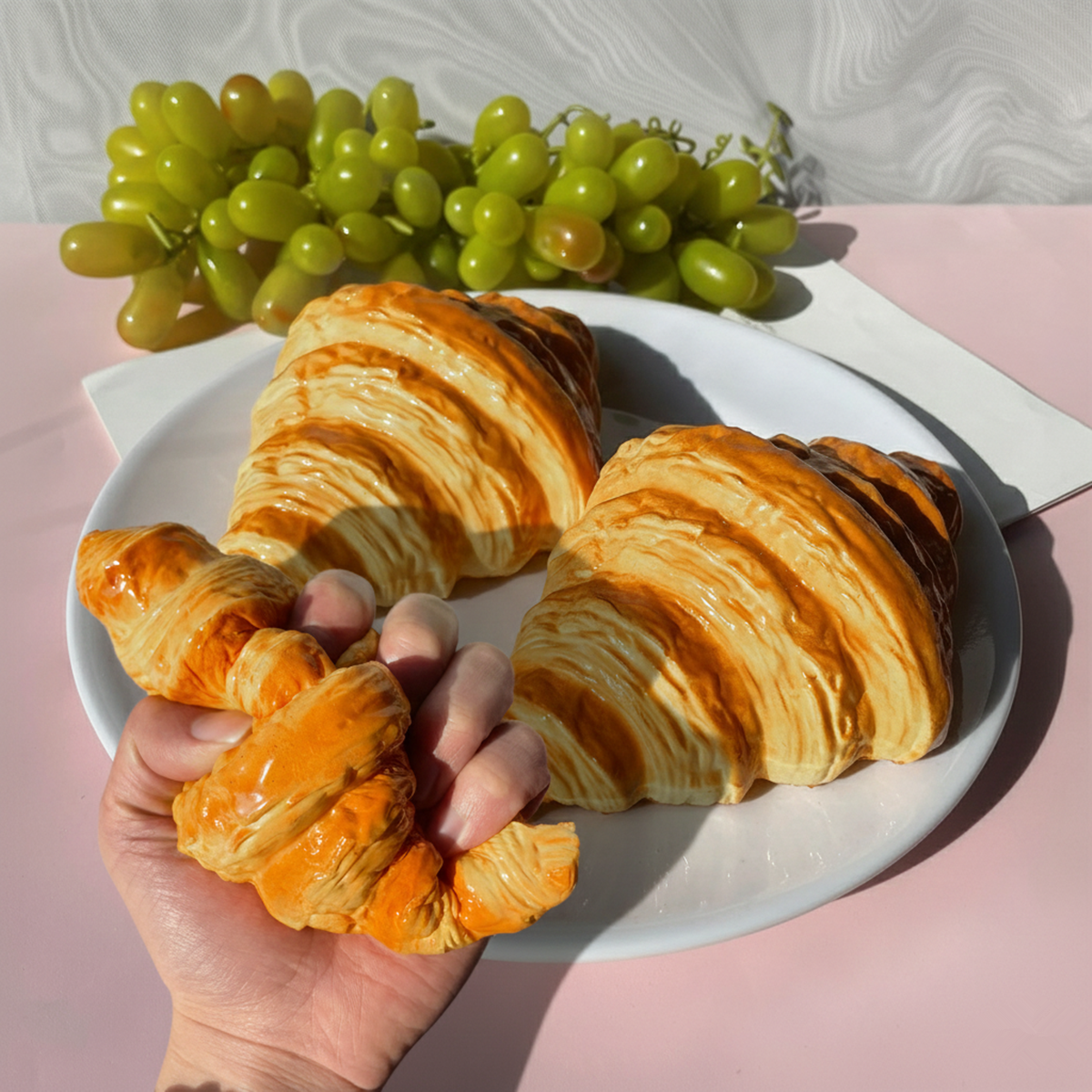 1Pc Artificial Croissant Fake  – Party Games Graduation recenzja i cena